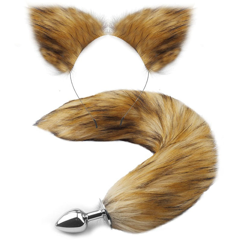 Fox Tail Plug Set for Coordinated Cosplay Styling