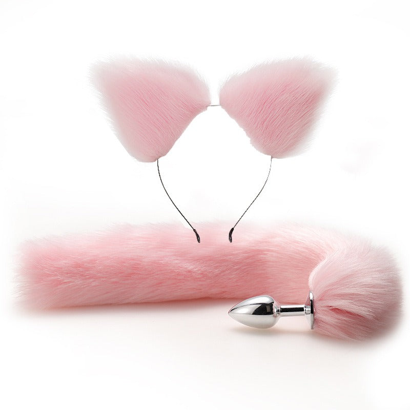 Fox Tail Plug Set for Coordinated Cosplay Styling