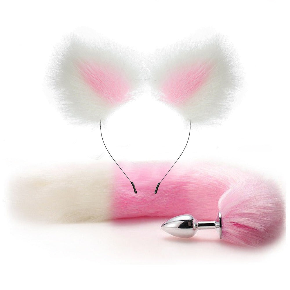 Fox Tail Plug Set for Coordinated Cosplay Styling