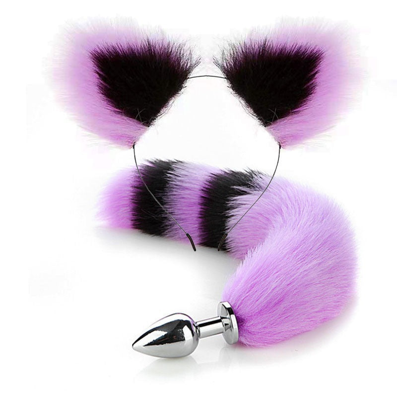 Fox Tail Plug Set for Coordinated Cosplay Styling