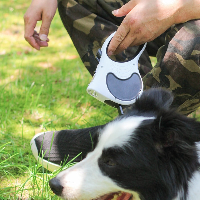 Retractable Dog Leash for Easier Neighborhood Walks