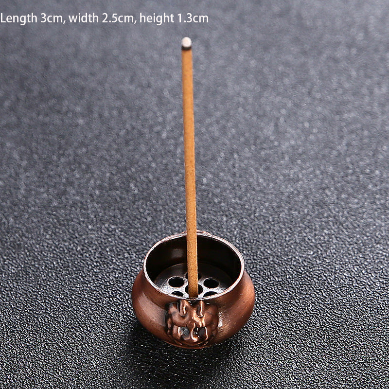 Small Animal Incense Burner & Decorative Ash Catcher