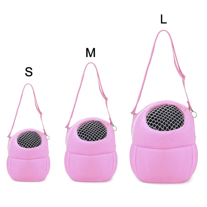 Small Pet Carrier Bag for Hands-Free Travel Comfort