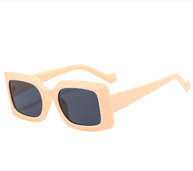 UV-Resistant Rectangular Sunglasses for Everyday Style