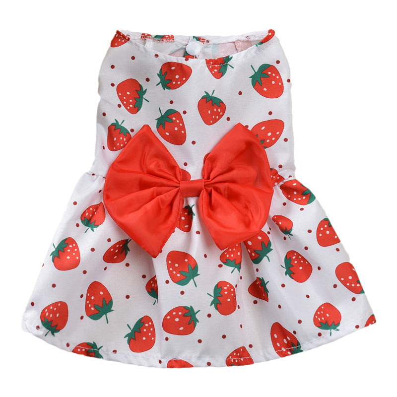 Small Pet Princess Skirt for Spring & Summer Dress-Up