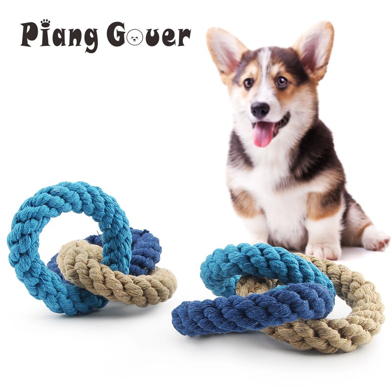 Small Dog Rope Toy for Tug, Chew & Interactive Play