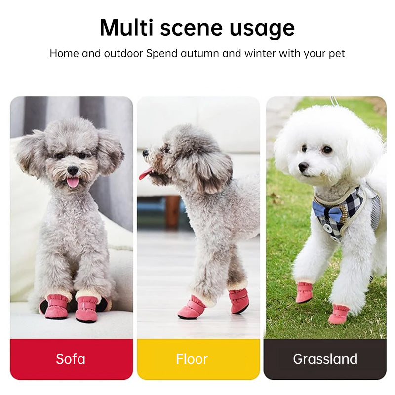 Small Dog Winter Boots for Warm, Sure-Footed Walks
