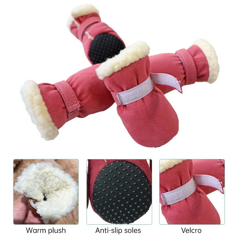 Small Dog Winter Boots for Warm, Sure-Footed Walks