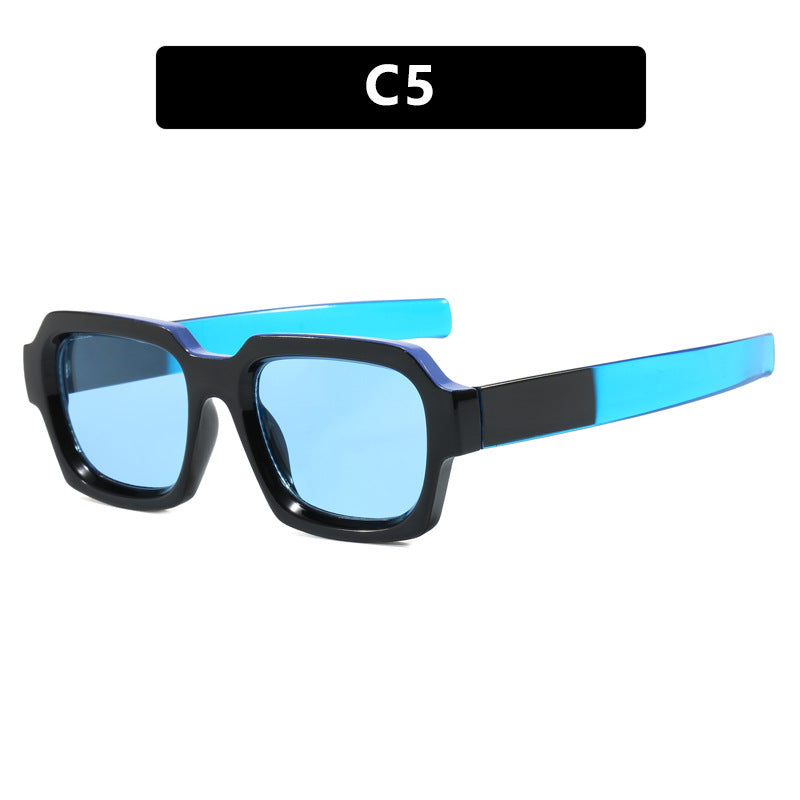 Square Frame Sunglasses for Modern Unisex Street Style