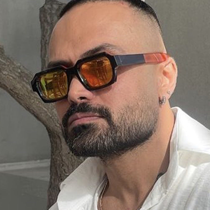 Square Frame Sunglasses for Modern Unisex Street Style