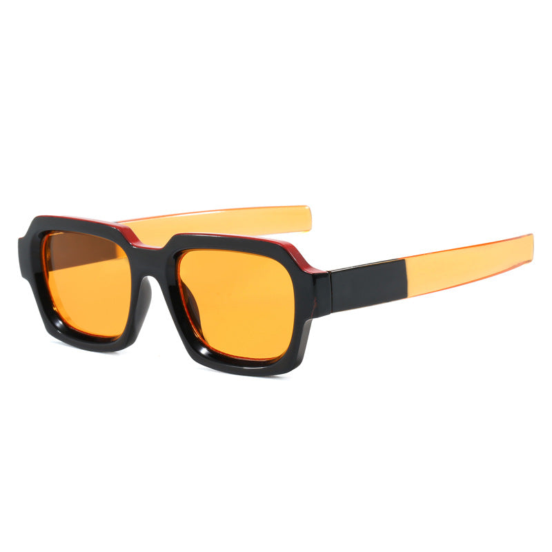 Square Frame Sunglasses for Modern Unisex Street Style