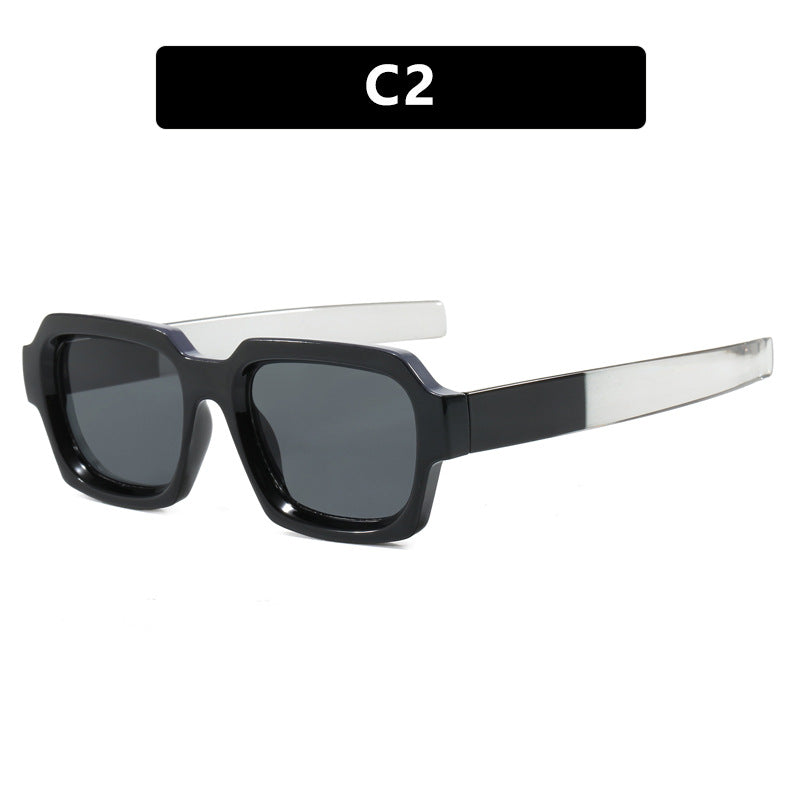 Square Frame Sunglasses for Modern Unisex Street Style