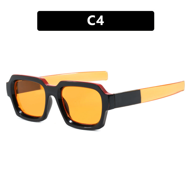Square Frame Sunglasses for Modern Unisex Street Style