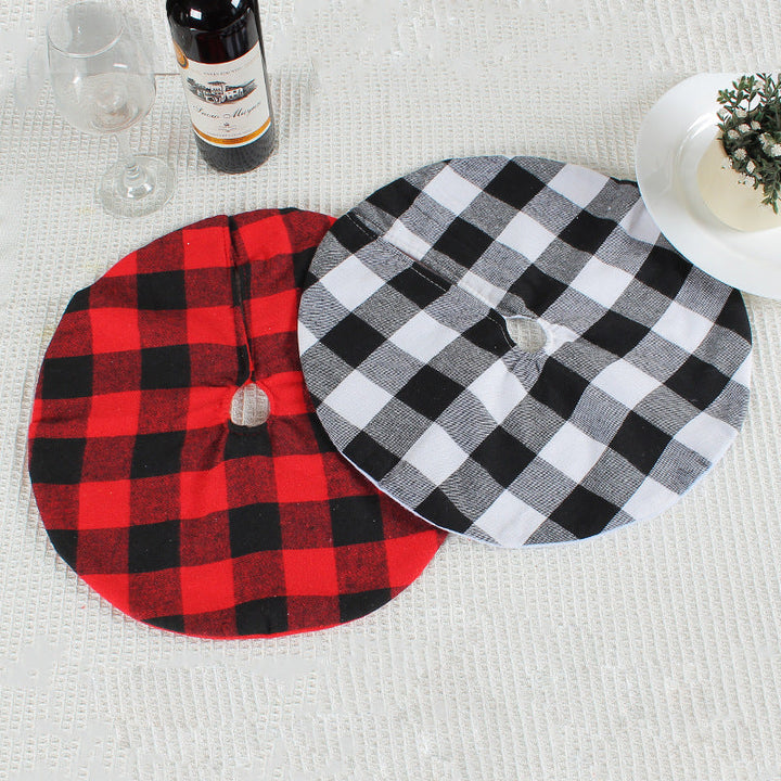 Mini Christmas Tree Skirt for Festive Tabletop Decor