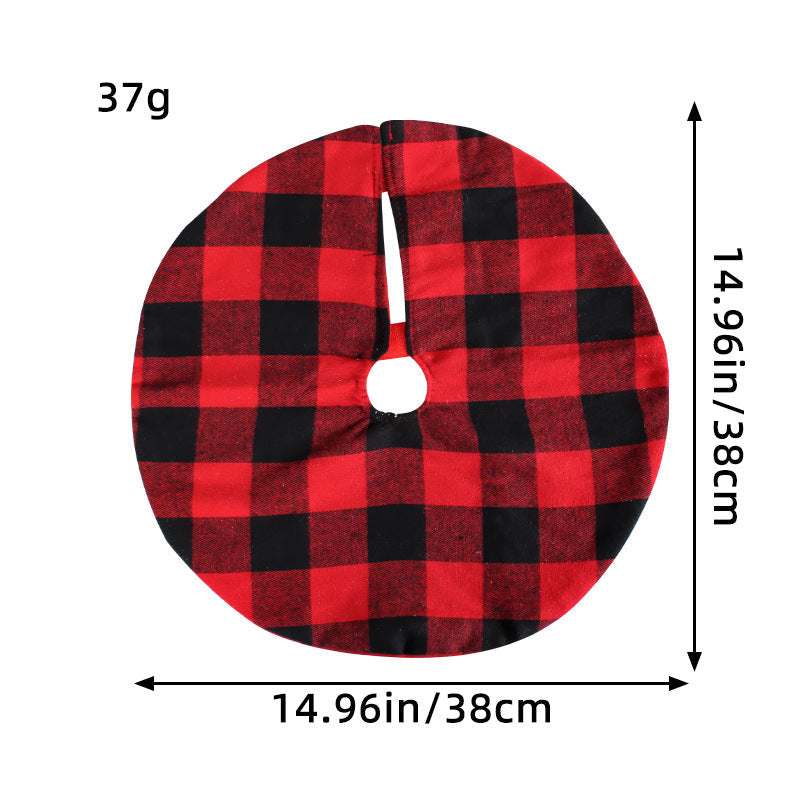 Mini Christmas Tree Skirt for Festive Tabletop Decor