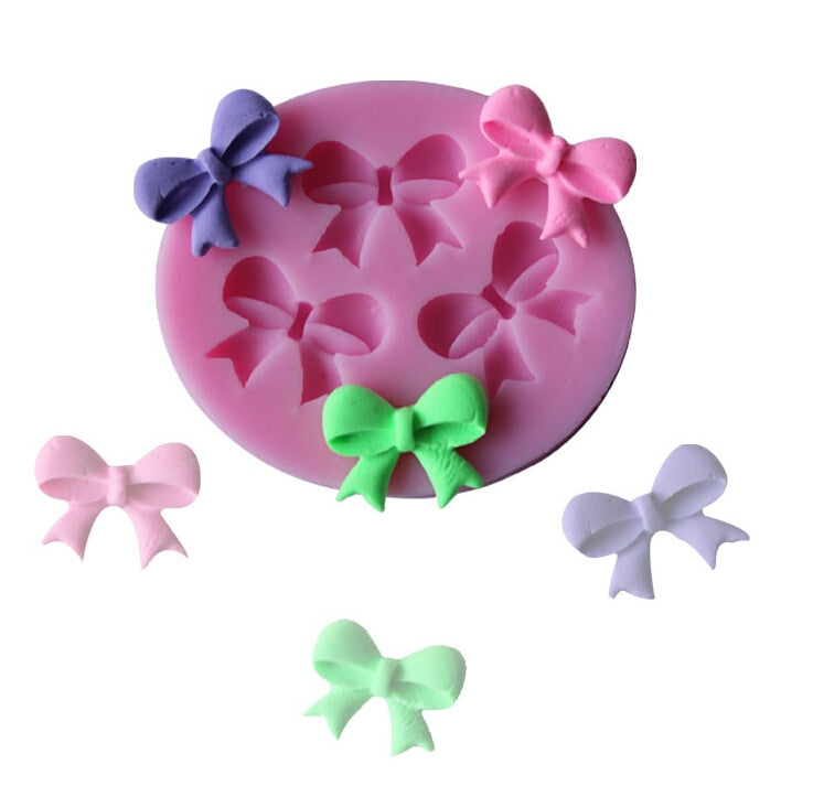 Bow Tie Silicone Mould for Fondant and Chocolate