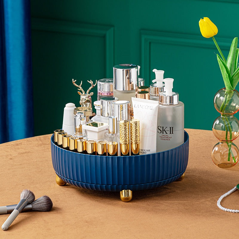 Rotating Storage Tray for Easy Countertop Organization