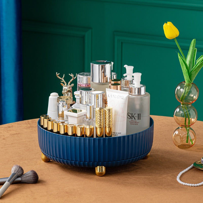 Rotating Storage Tray for Easy Countertop Organization