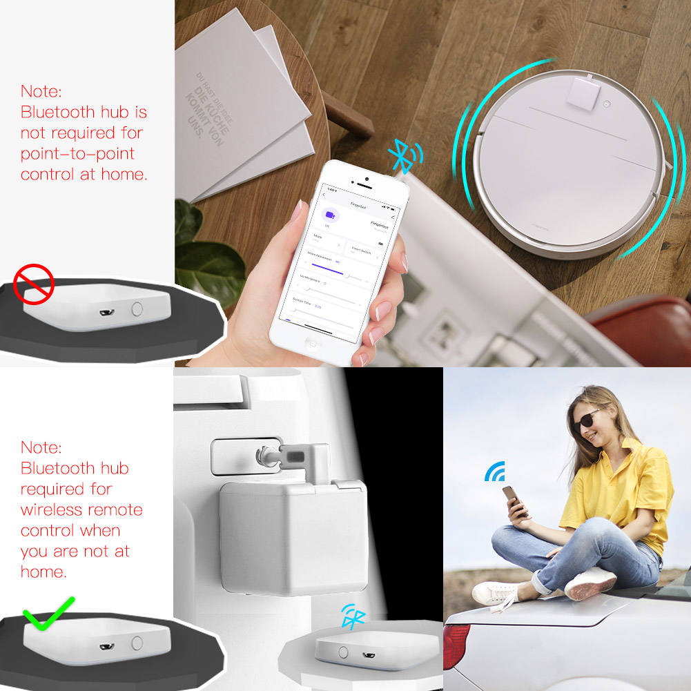Smart Bluetooth Fingerbot: Press Any Switch From Your Phone