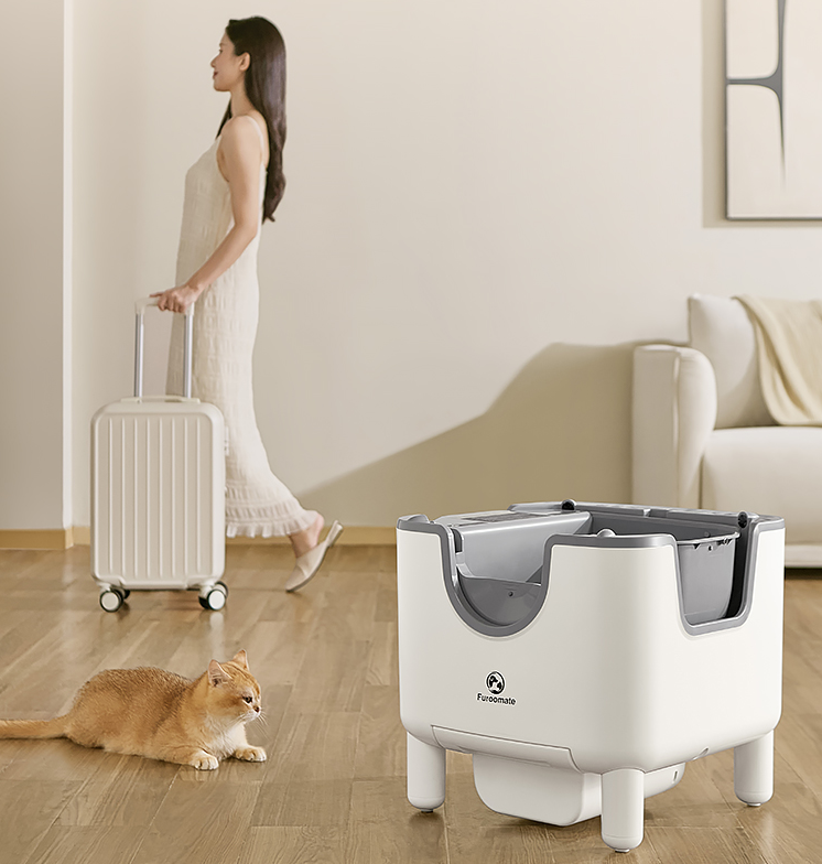 Smart Cat Litter Box for Easier Daily Cat Cleanup