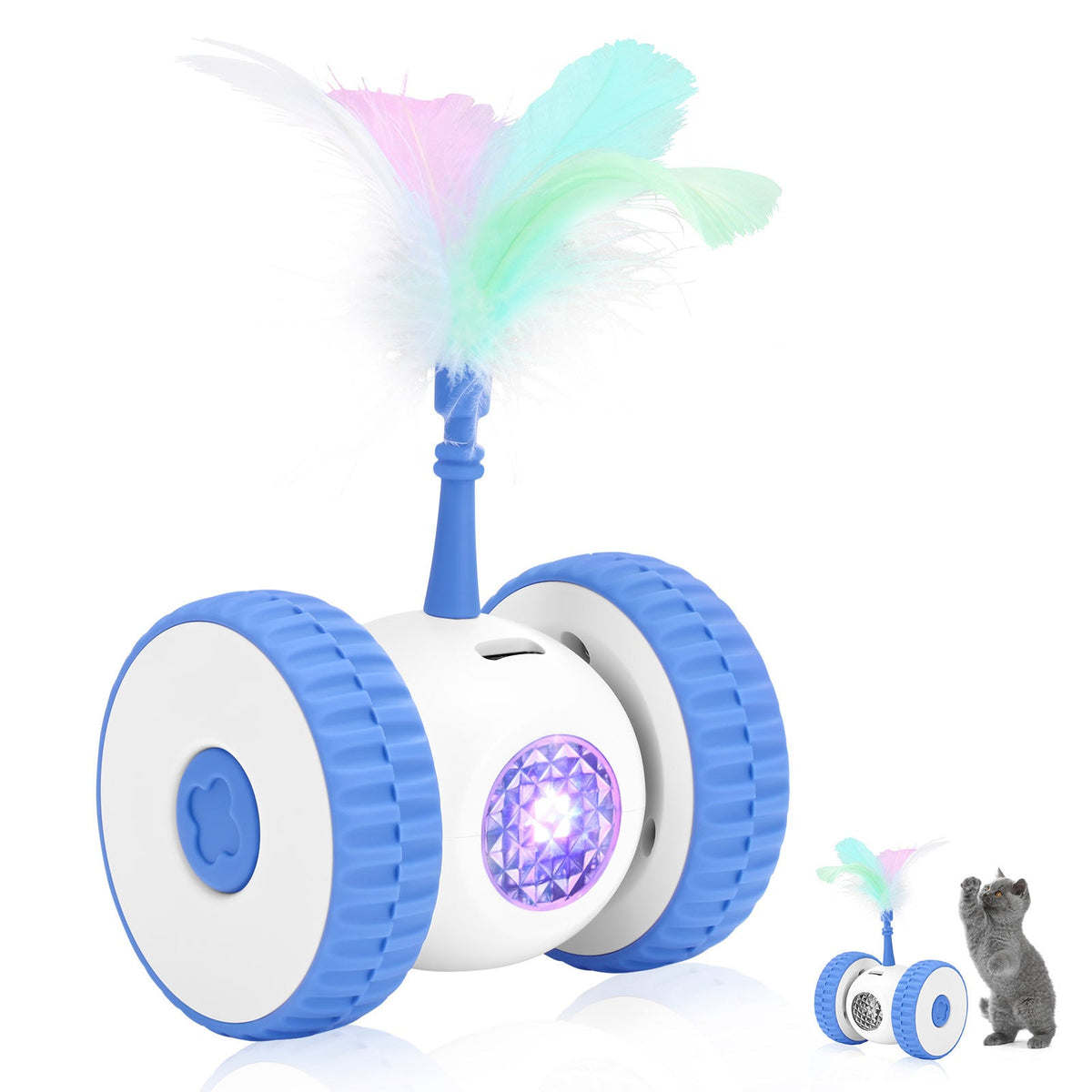 Interactive Cat Toy for Indoor Cats & Active Play