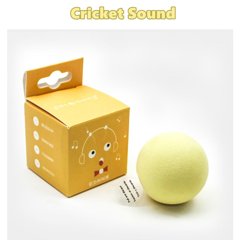 Interactive Cat Ball Toy with Catnip and Animal Sounds