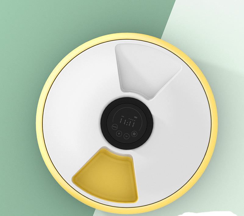 Automatic Pet Feeder: Six Scheduled Meals Every Day