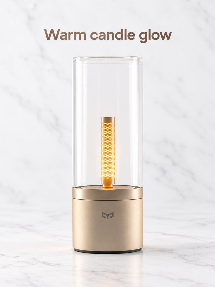 Smart LED Candle Night Light with Warm App Dimming