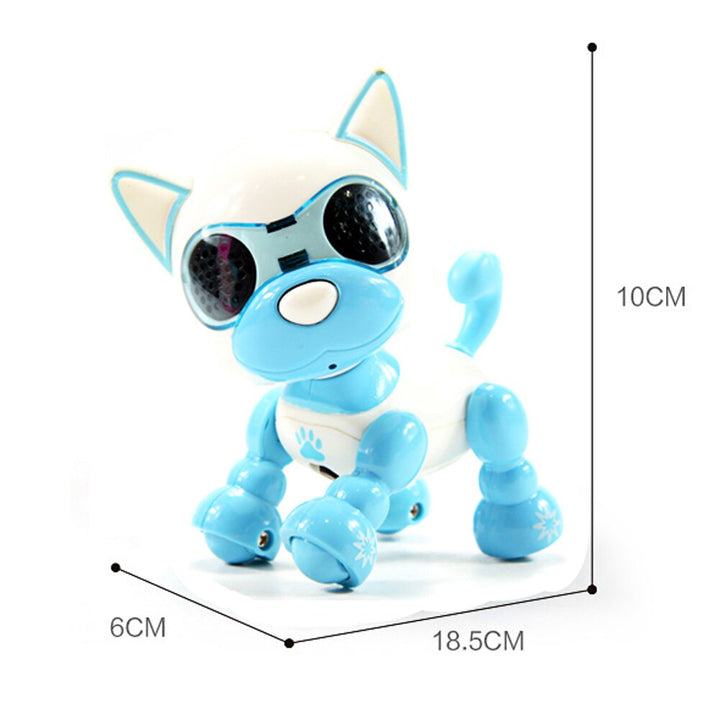 Interactive Robot Dog Toy With Touch-Sensing Games