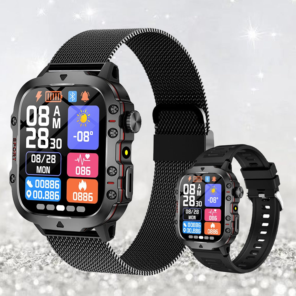 Smartwatch Fitness Tracker for Rugged Daily Tracking
