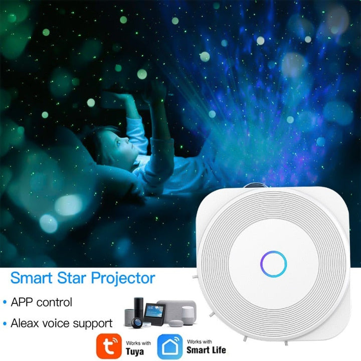 Smart Star Projector Galaxy Light with Alexa Control