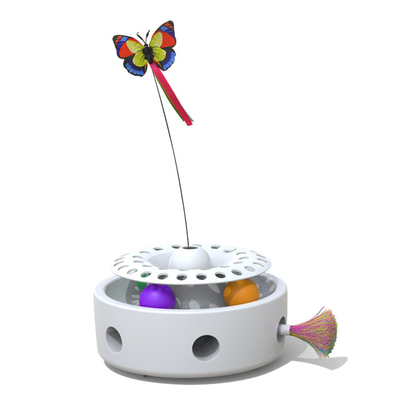 3-in-1 Interactive Cat Toy for Engaging Indoor Play