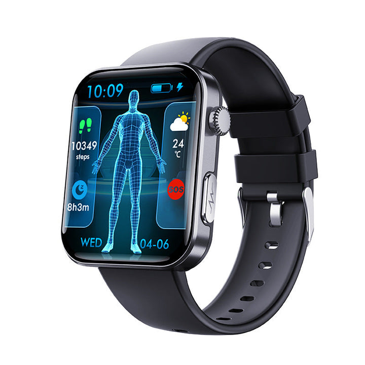 Smart Watch with Bluetooth Calls, SOS & Step Tracker