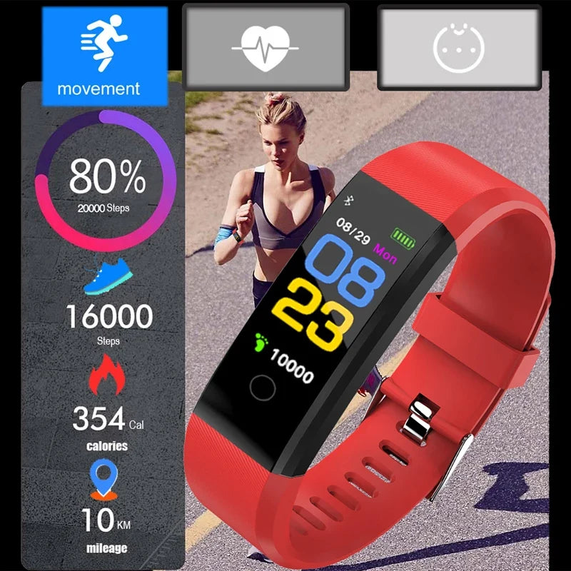 Fitness Tracker Watch with Heart Rate and Sleep Tracking