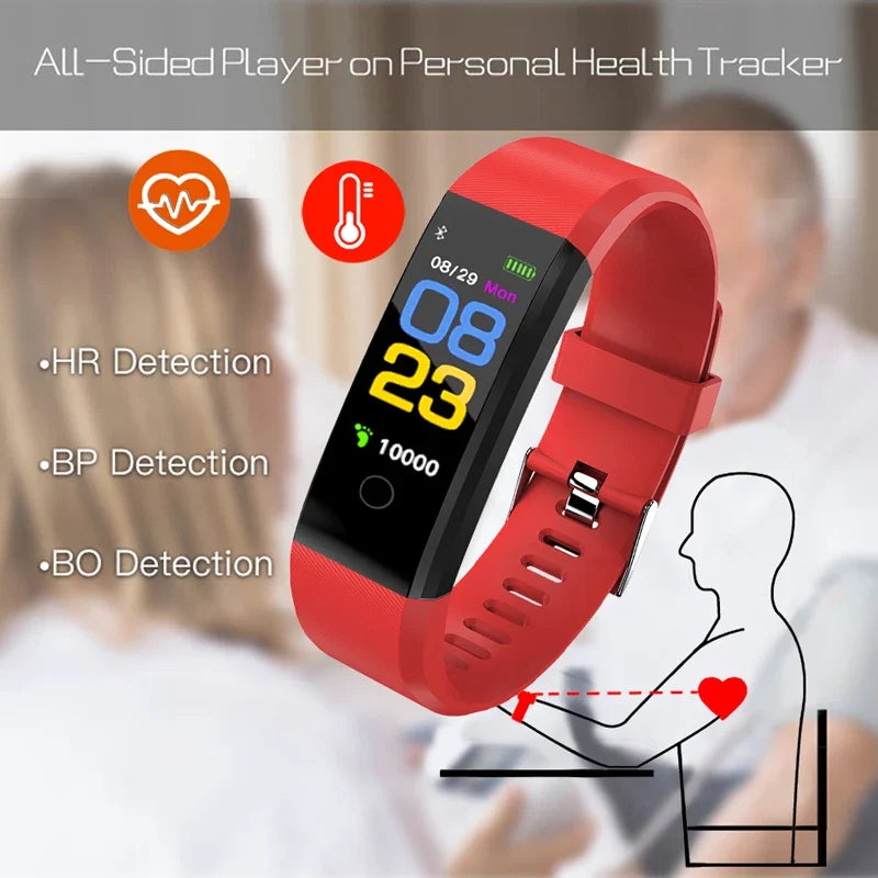 Fitness Tracker Watch with Heart Rate and Sleep Tracking