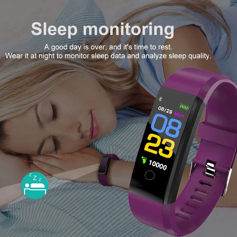Fitness Tracker Watch with Heart Rate and Sleep Tracking