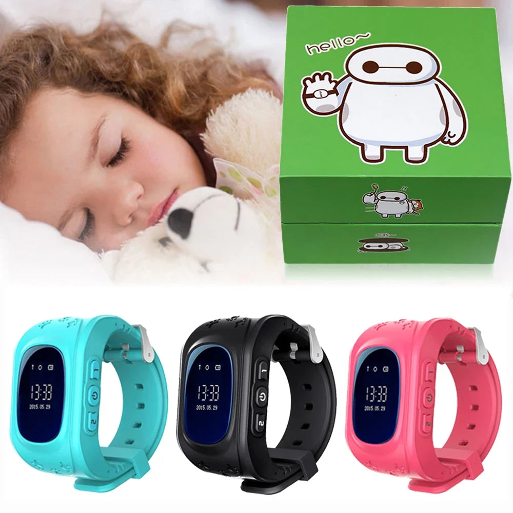 Kids GPS Smartwatch with SOS Button & Location Tracking