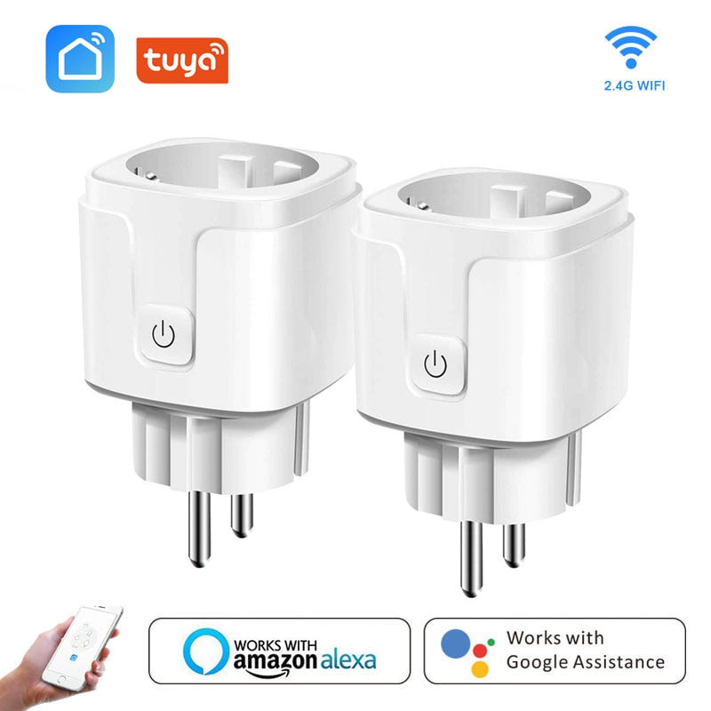 Smart WiFi Plug 16A: Voice & App Control for Alexa