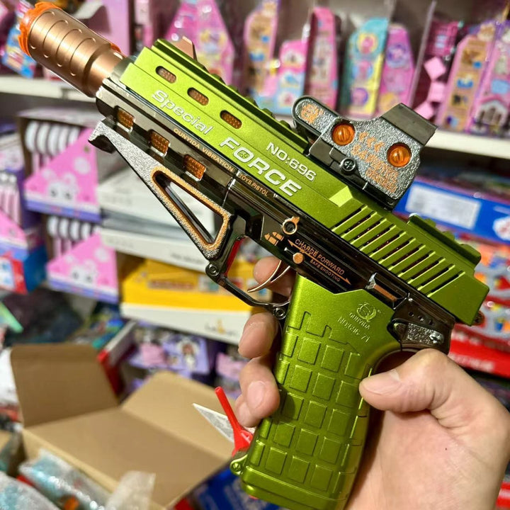 Extendable Toy Gun With Eight-Tone Pretend Play Sound