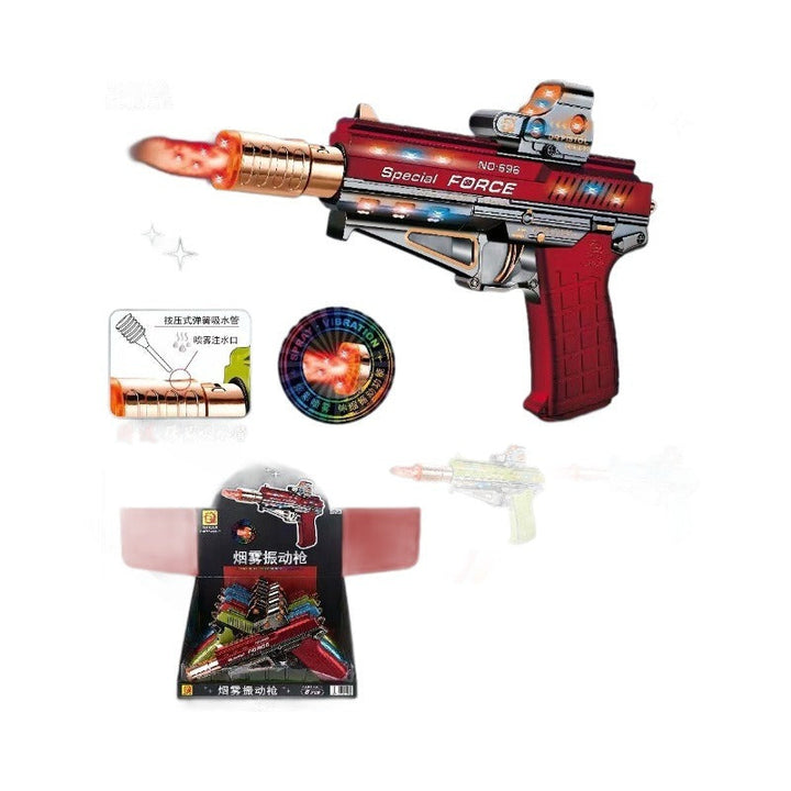 Extendable Toy Gun With Eight-Tone Pretend Play Sound