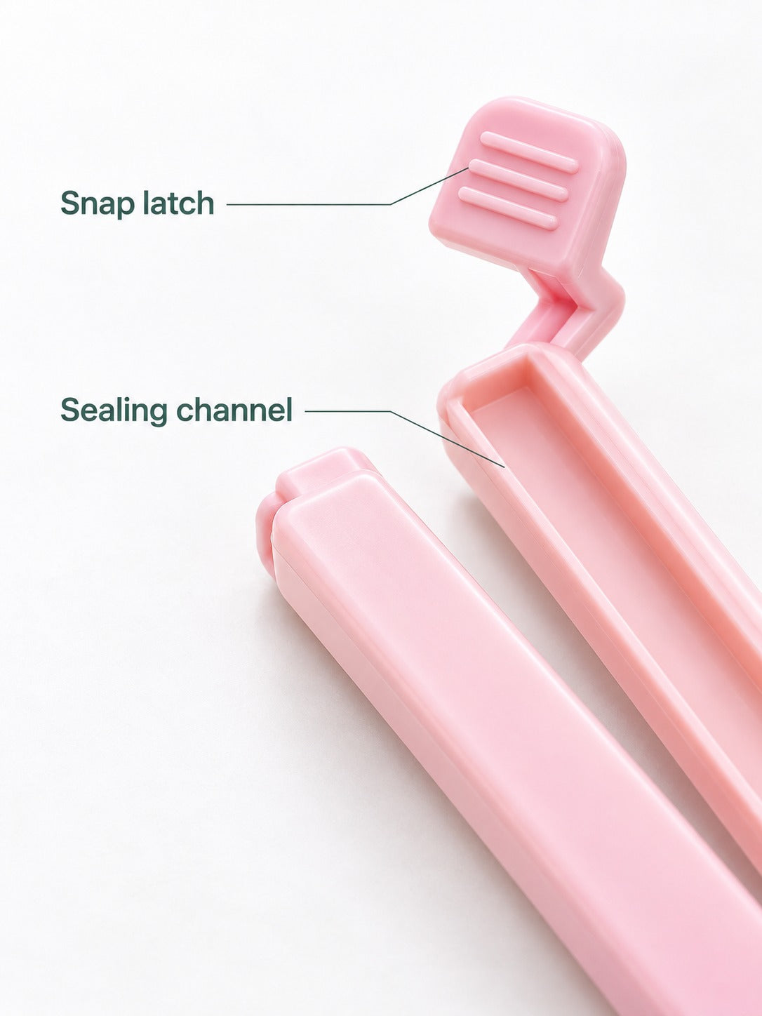 Snack Bag Clips 5 Pack That Reseal Opened Chip Bags