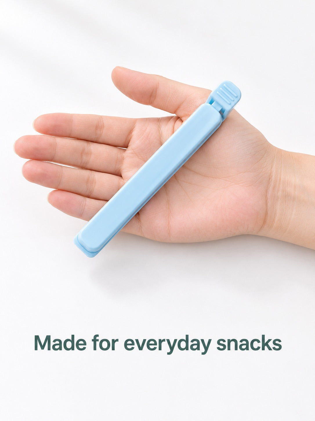 Snack Bag Clips 5 Pack That Reseal Opened Chip Bags