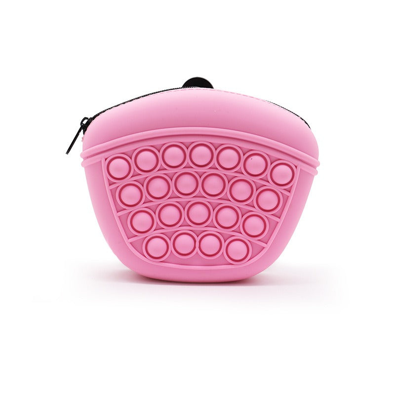 Silicone Dog Treat Pouch for Hands-Free Dog Training