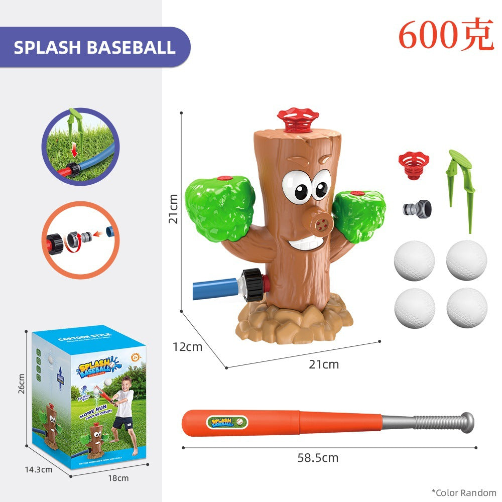 Snail Water Sprinkler Baseball Toy for Summer Fun