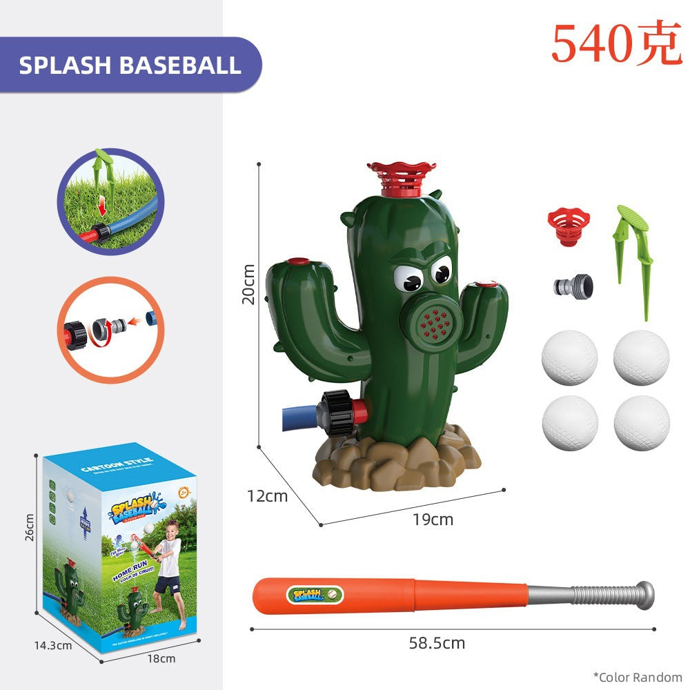 Snail Water Sprinkler Baseball Toy for Summer Fun