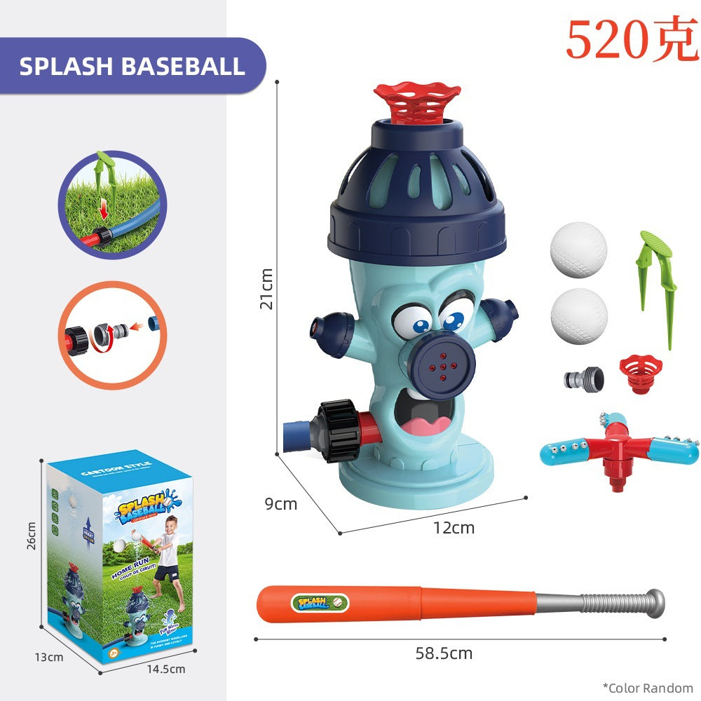 Snail Water Sprinkler Baseball Toy for Summer Fun