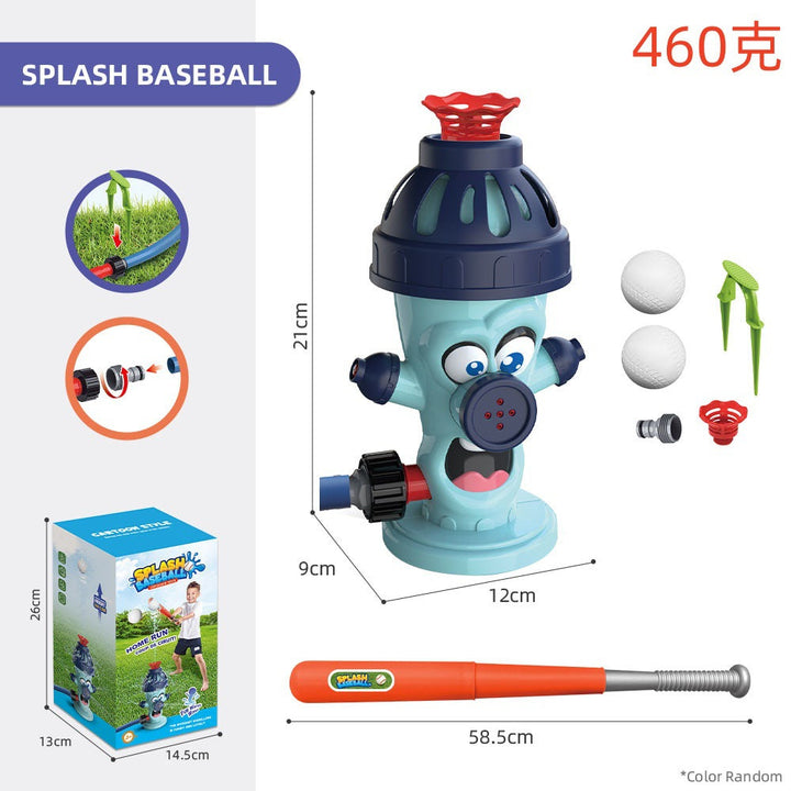 Snail Water Sprinkler Baseball Toy for Summer Fun