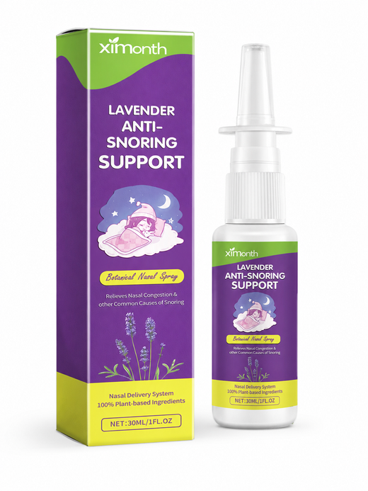 Lavender Anti‑Snoring Nasal Spray — Natural Snore Relief