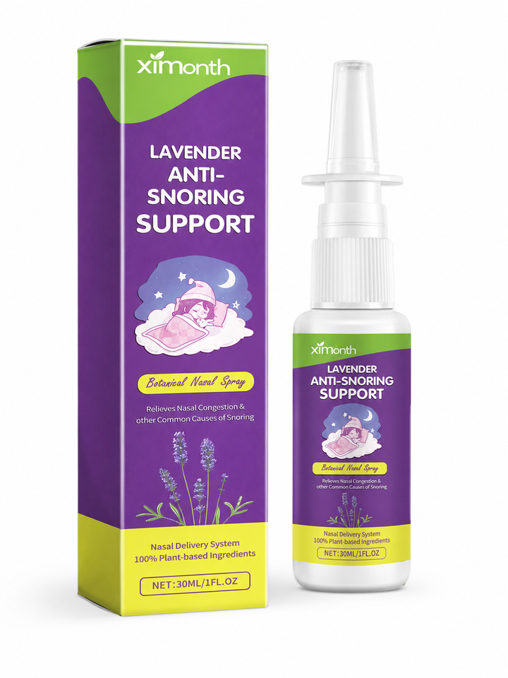 Lavender Anti‑Snoring Nasal Spray — Natural Snore Relief