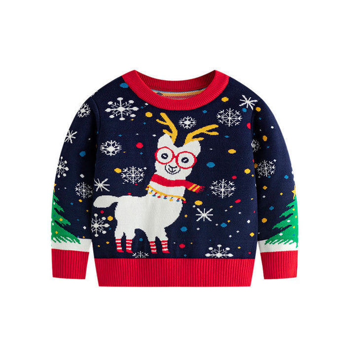 Snowflake Baby Sweater for Cheerful Winter Outfits